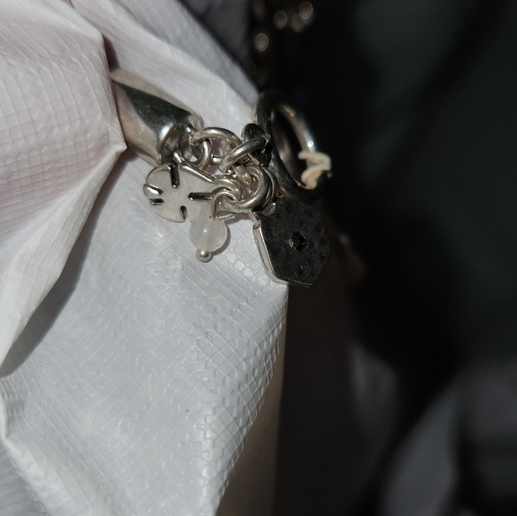 Lucky Brand Leather & Silver Toggle Bracelet NWT - Picture 8 of 9